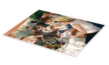 Posterlounge Poster Pierre-Auguste Renoir, Frühstück der Ruderer (Detail), Malerei