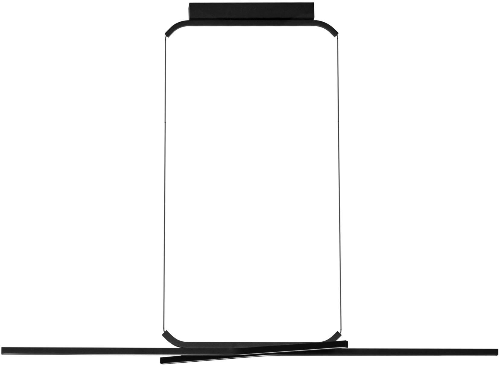 Nova Luce Pendelleuchte AKRO, LED fest integriert, warmweiß - kaltweiß