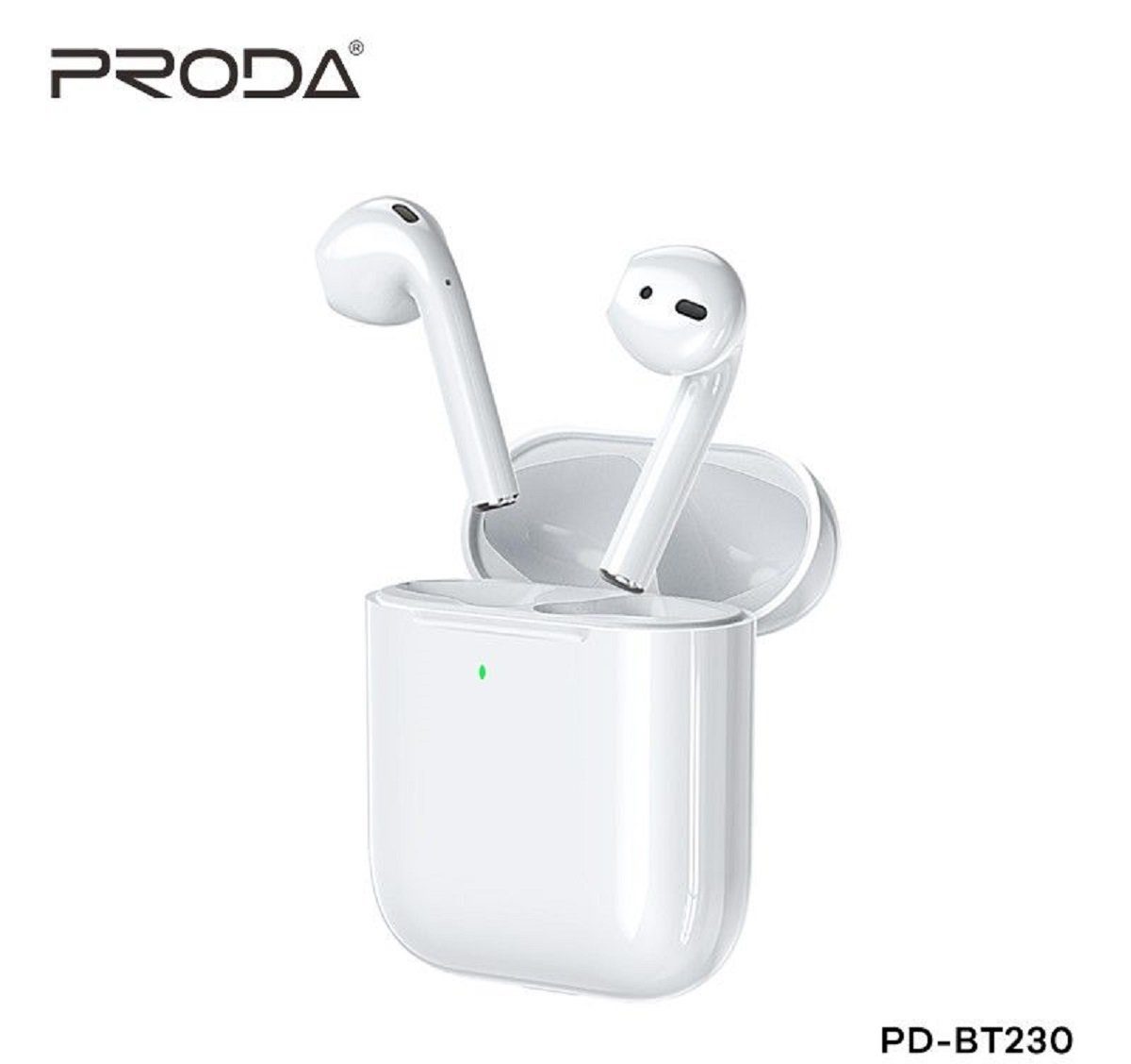 Touch-Funktion, Ergonomisches des Remax 5.3 Proda Ohrhörer Bluetooth, Bluetooth-Kopfhörer Bluetooth Kopfhörer BT230 In-Ear Batterieanzeige Popup-Fensters, (Touch-Funktion, Design)