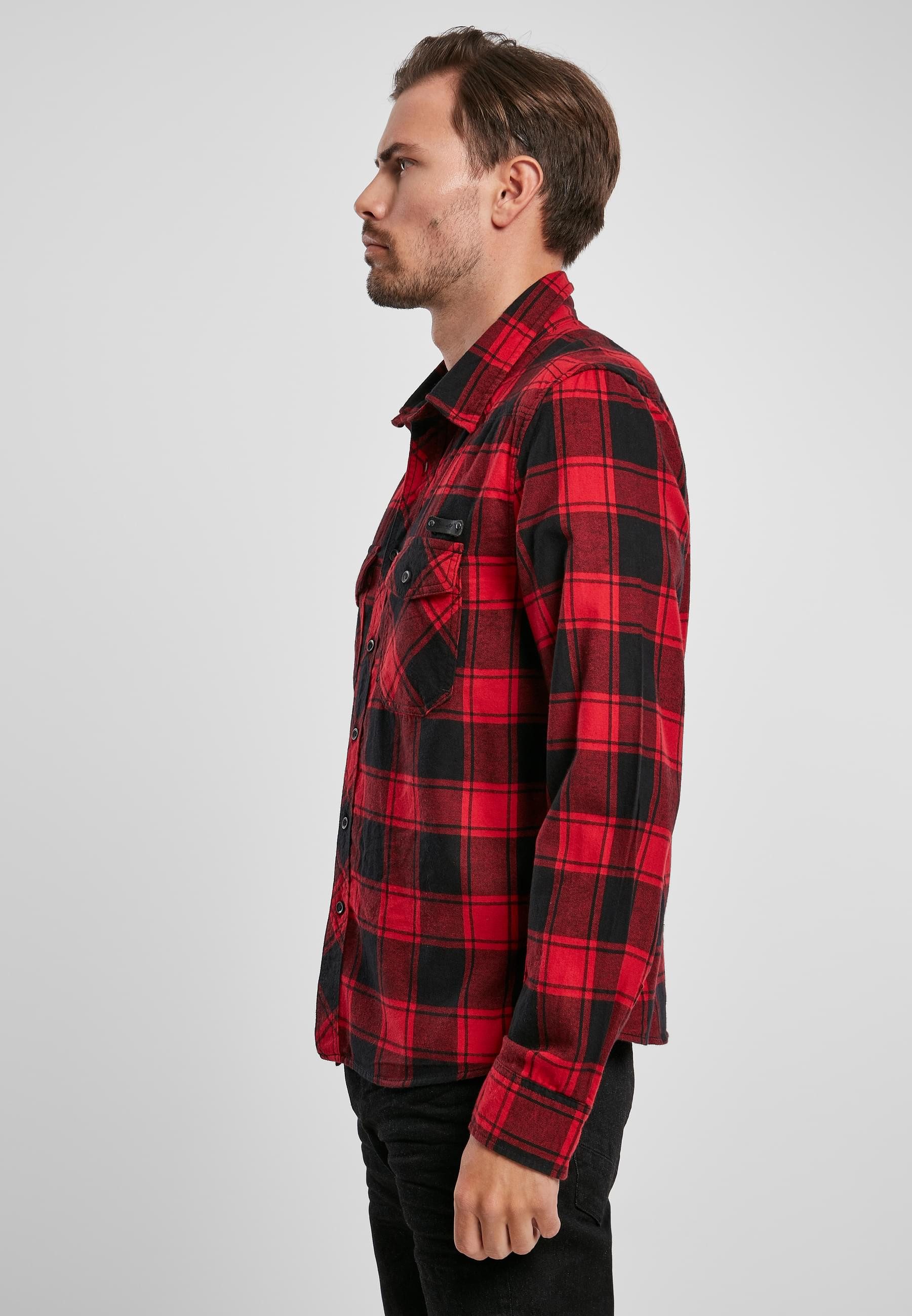 Brandit Langarmhemd Brandit Herren Checked Shirt günstig online kaufen