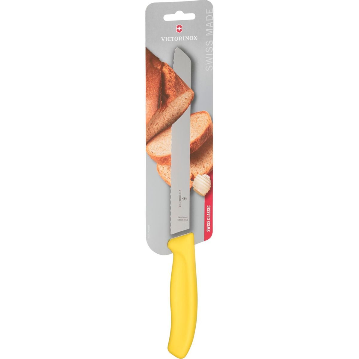 Victorinox Zubereitungsmesser Brotmesser 21cm Wellenschliff
