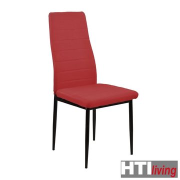 HTI-Living Esszimmerstuhl Stuhl Memphis Webstoff 2er-Set (Set, 2 St), Esszimmerstuhl Metallgestell Vierfuß