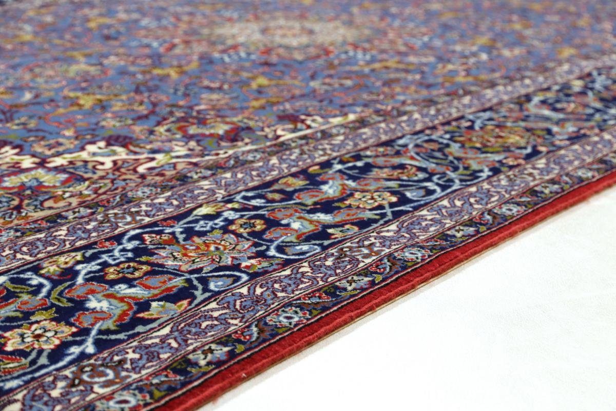 Nain 6 Orientteppich, Seidenkette Orientteppich mm Höhe: rechteckig, Isfahan Trading, Handgeknüpfter 153x244