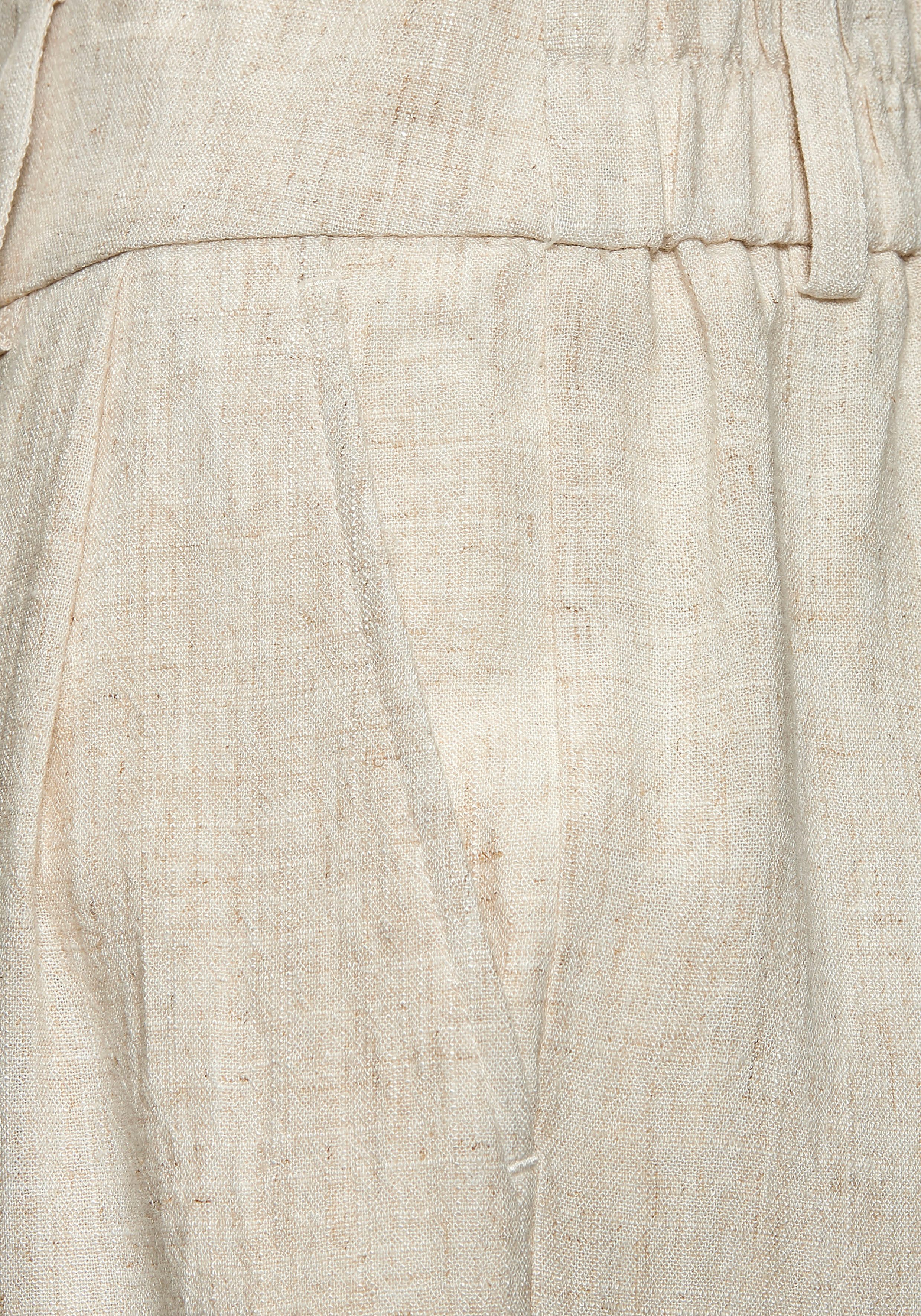 LASCANA Bermudas mit modischen Bundfalten, feminine Sommershorts, Webshorts