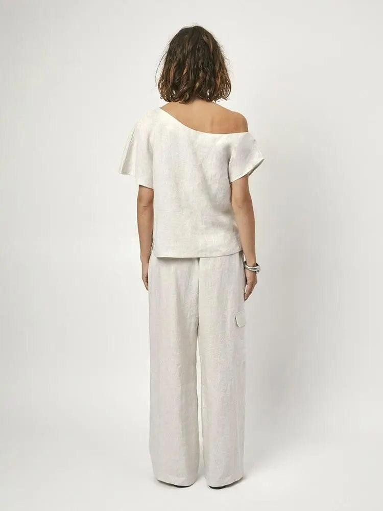 Dante6 Leinenhose Sommerhose aus Leinen