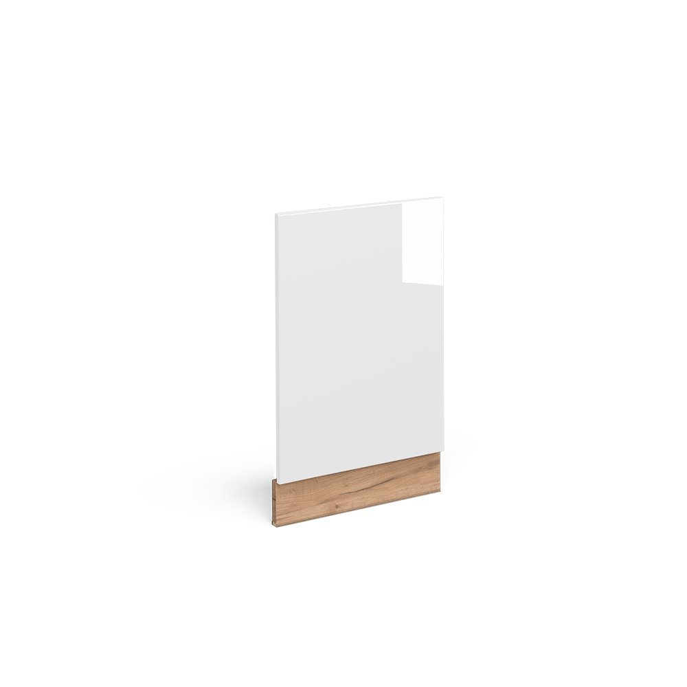 Vicco Frontblende Fame-Line, Weiß Hochglanz/Goldkraft Eiche, günstig online kaufen