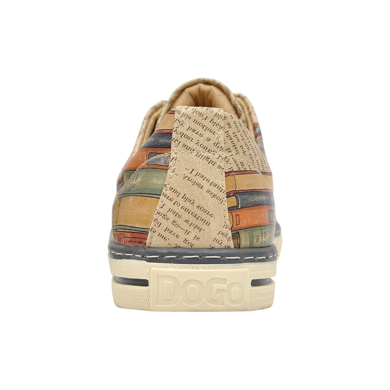 DOGO Classic Schnürsneaker The Wise Owl Damen Sneaker Sneaker Handgefertigt – Bild 4 von 5