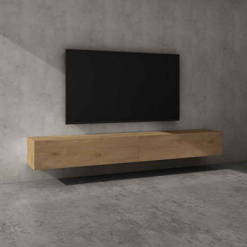 doporro Lowboard TV-Schrank Fernsehschrank Hängend oder Stehend Fernsehschrank2