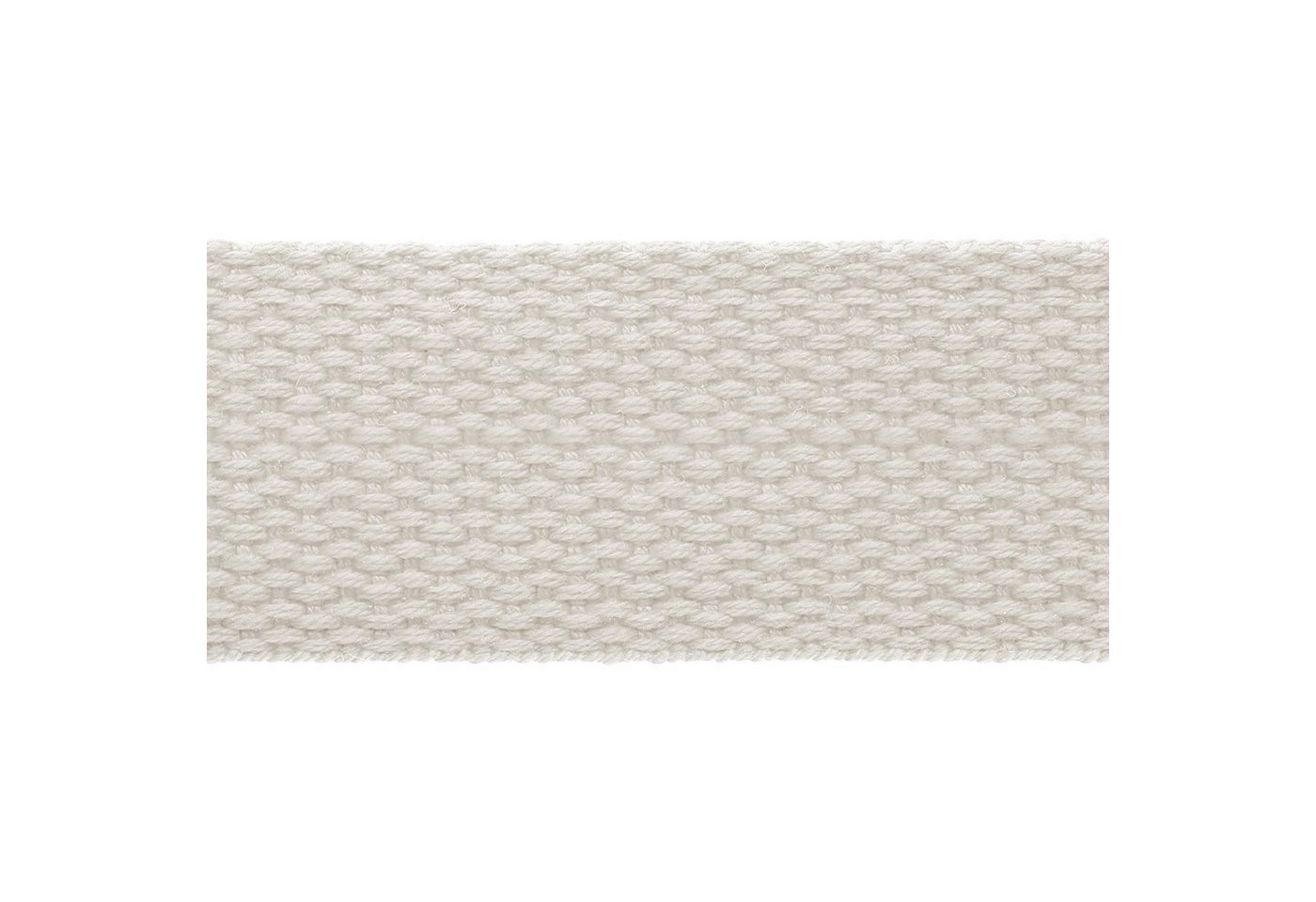 Thumbnail - maDDma 1 Meter Polycotton Gurtband 25mm breit verschiedene Stärken und Farben Rollladengurt, naturfarben1.35 mm