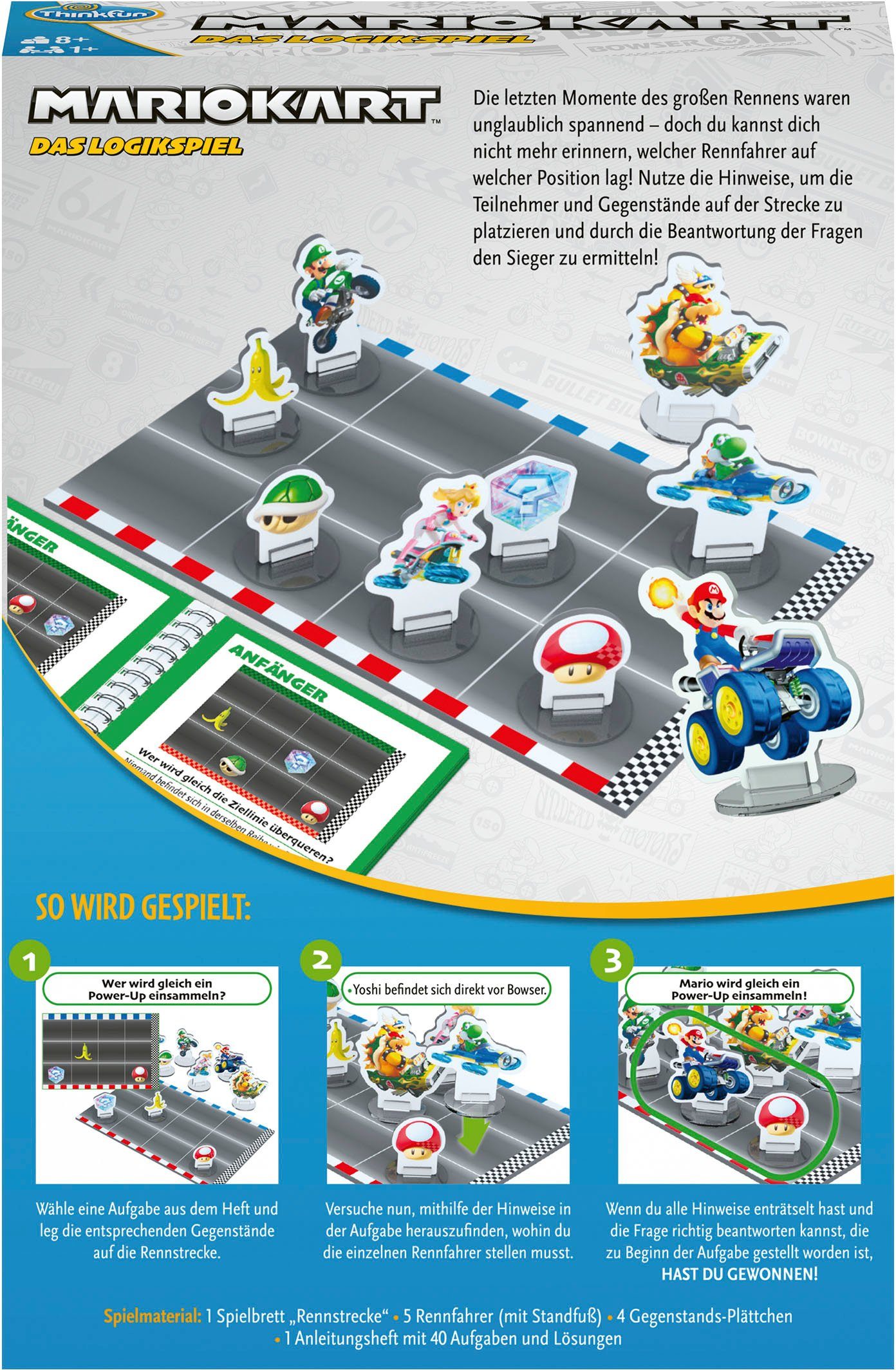 Thinkfun® Spiel Mariokart - Das Logikspiel