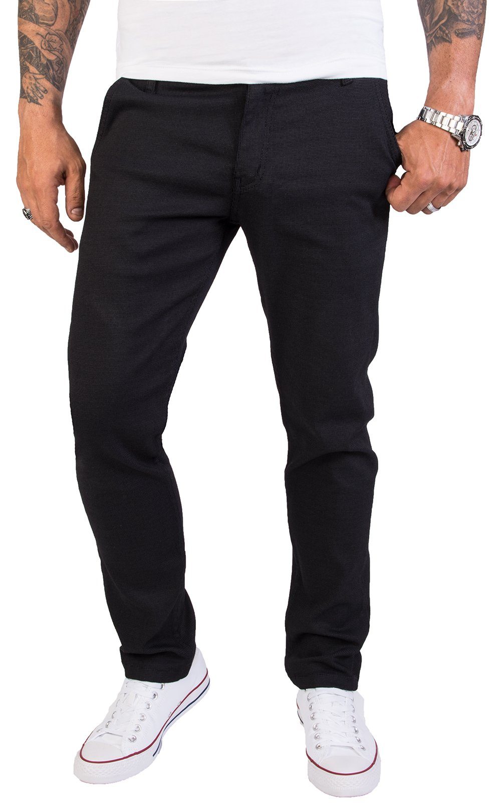 Chinohose Herren Slim Fit Chinohose RC-2154