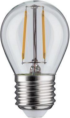 Paulmann LED-Filament Tropfen, E27, 5 St., Warmweiß, 5er Pack2,6W, E27 klar 2700K