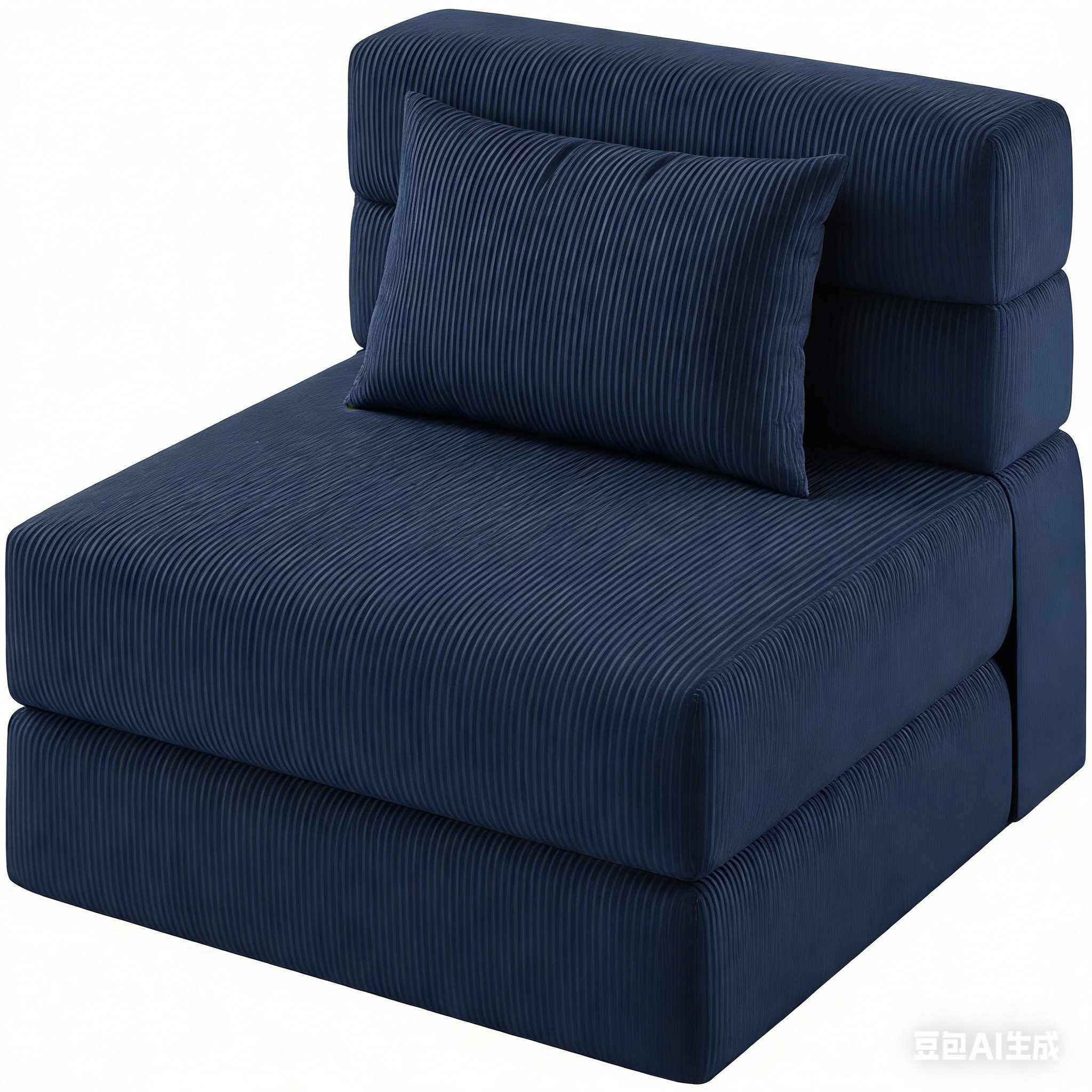 GarveeMore Schlafsofa mit Kissen,ausklappbares Einzelsofa,umwandelbarer Schlafplatz, Lounge mit getuftetem für Wohnzimmer,Schlafzimmer,Gästezimmer