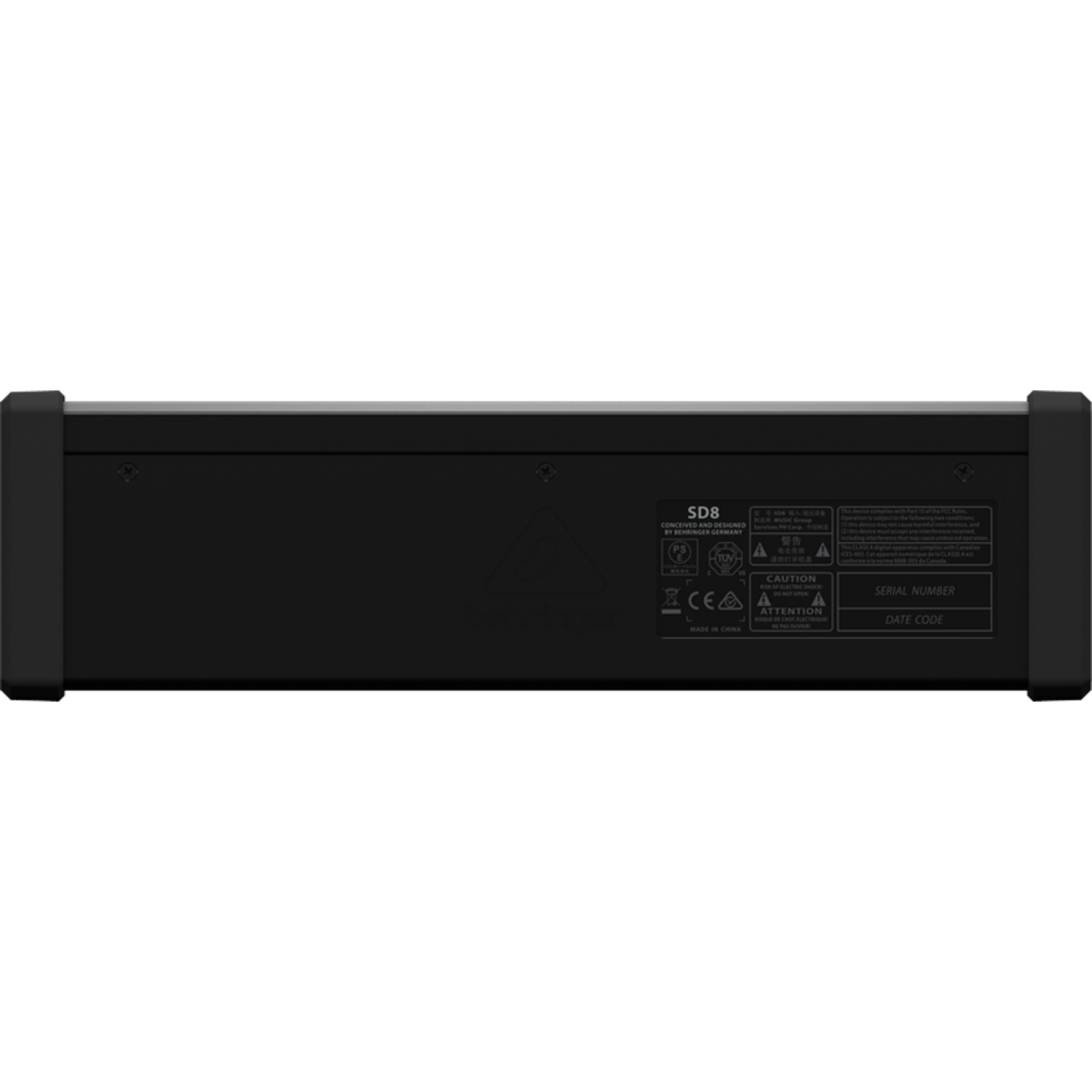 Behringer Musikinstrumentenständer, (SD8 Digital Snake 8x8 Stagebox, Zubehör für Studio Equipment, Hardware Ersatzteile und Zubehör), SD8 Digital Snake - Hardware Ersatzteile und Zubehör