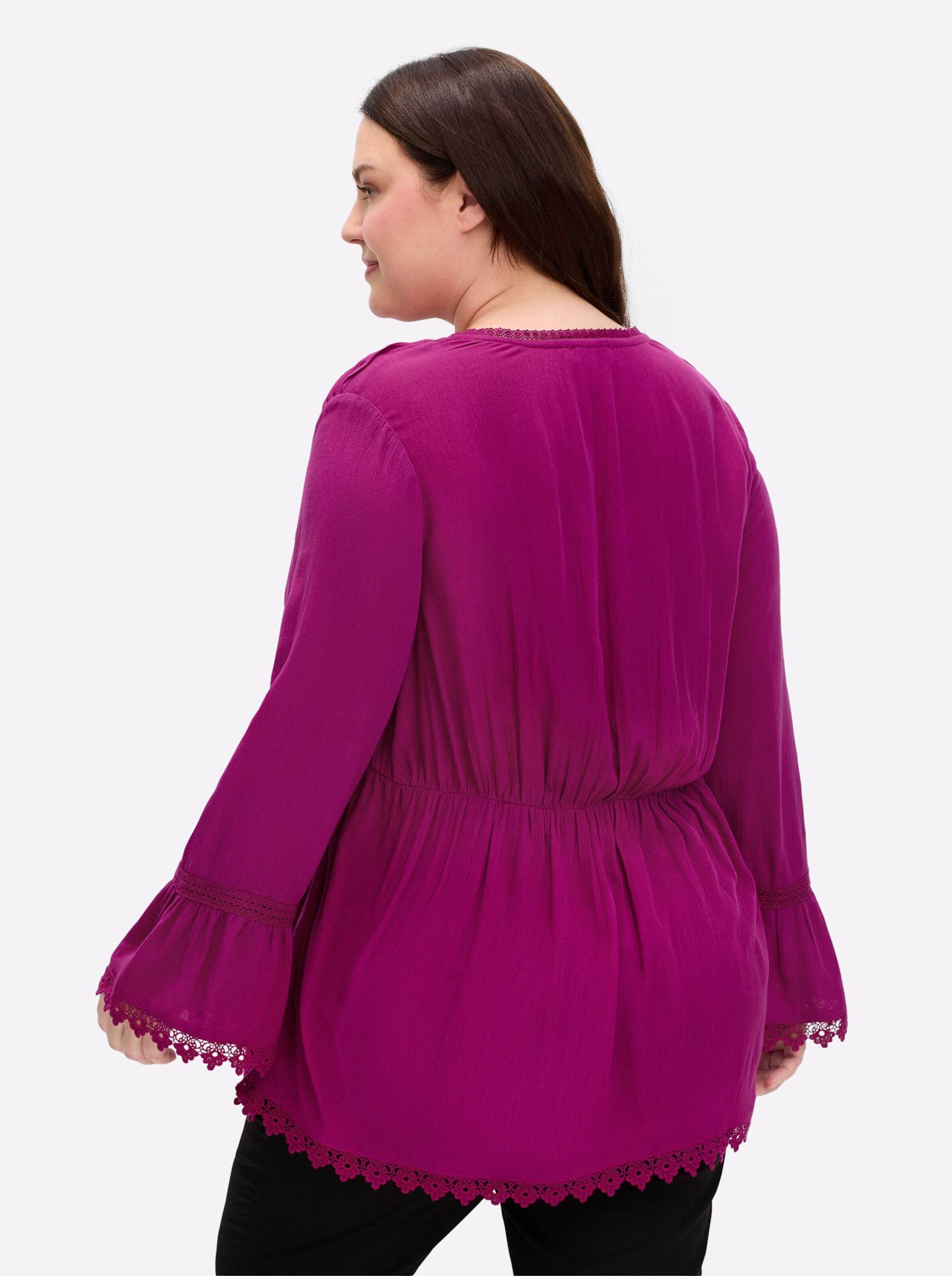 sheego by Joe Browns Klassische Bluse Tunika Langarm