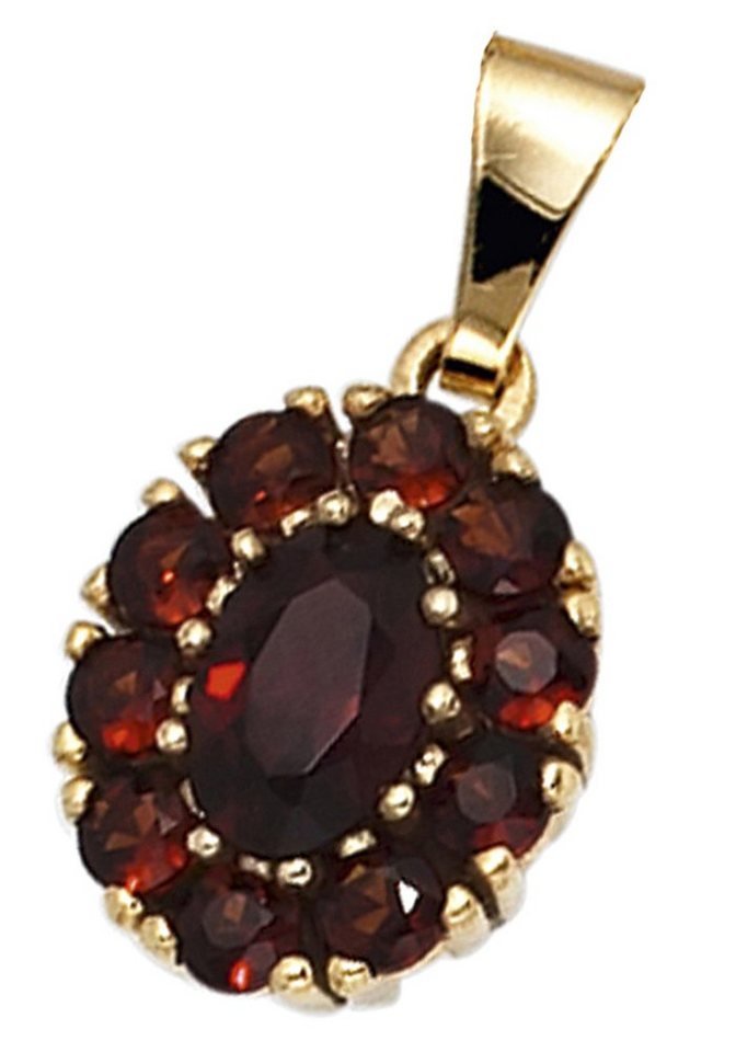 JOBO Kettenanhänger Anhänger oval, 375... JOBO Kettenanhänger Anhänger oval, 375...