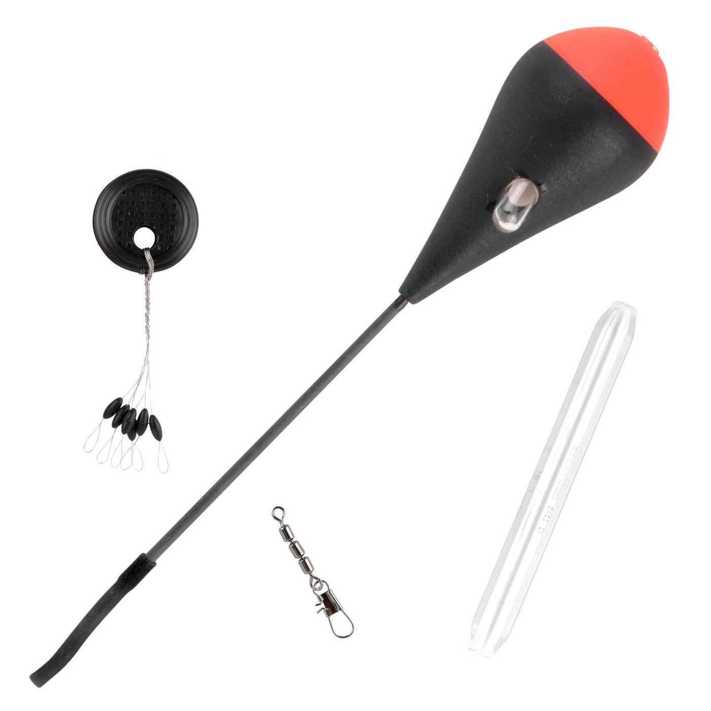 Trout Master Forellenpose Trout Master Piccolo Rattle Set Forellenpose + Glas, Wirbel, Stopper