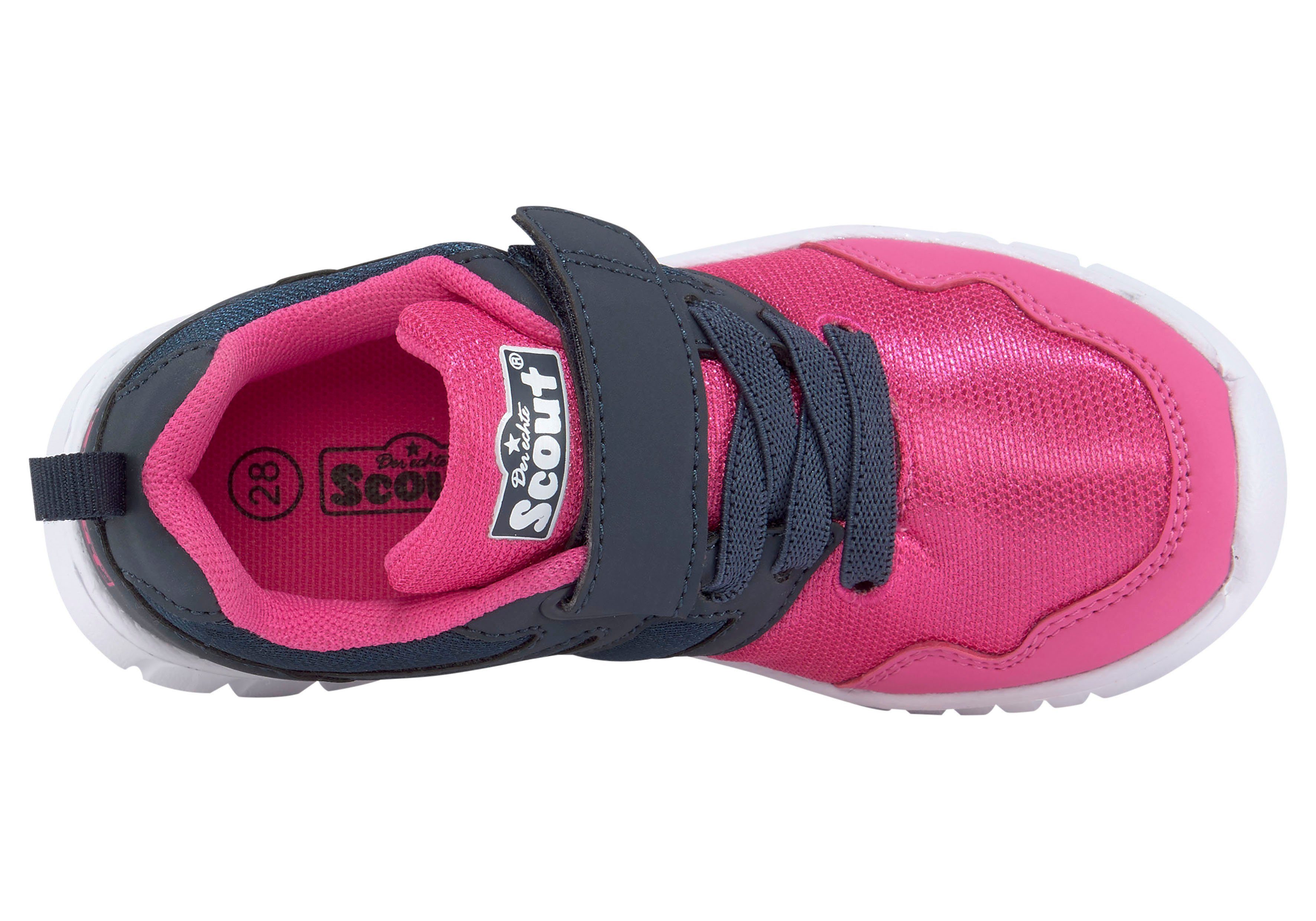 Flow navy-pink Sneaker Scout