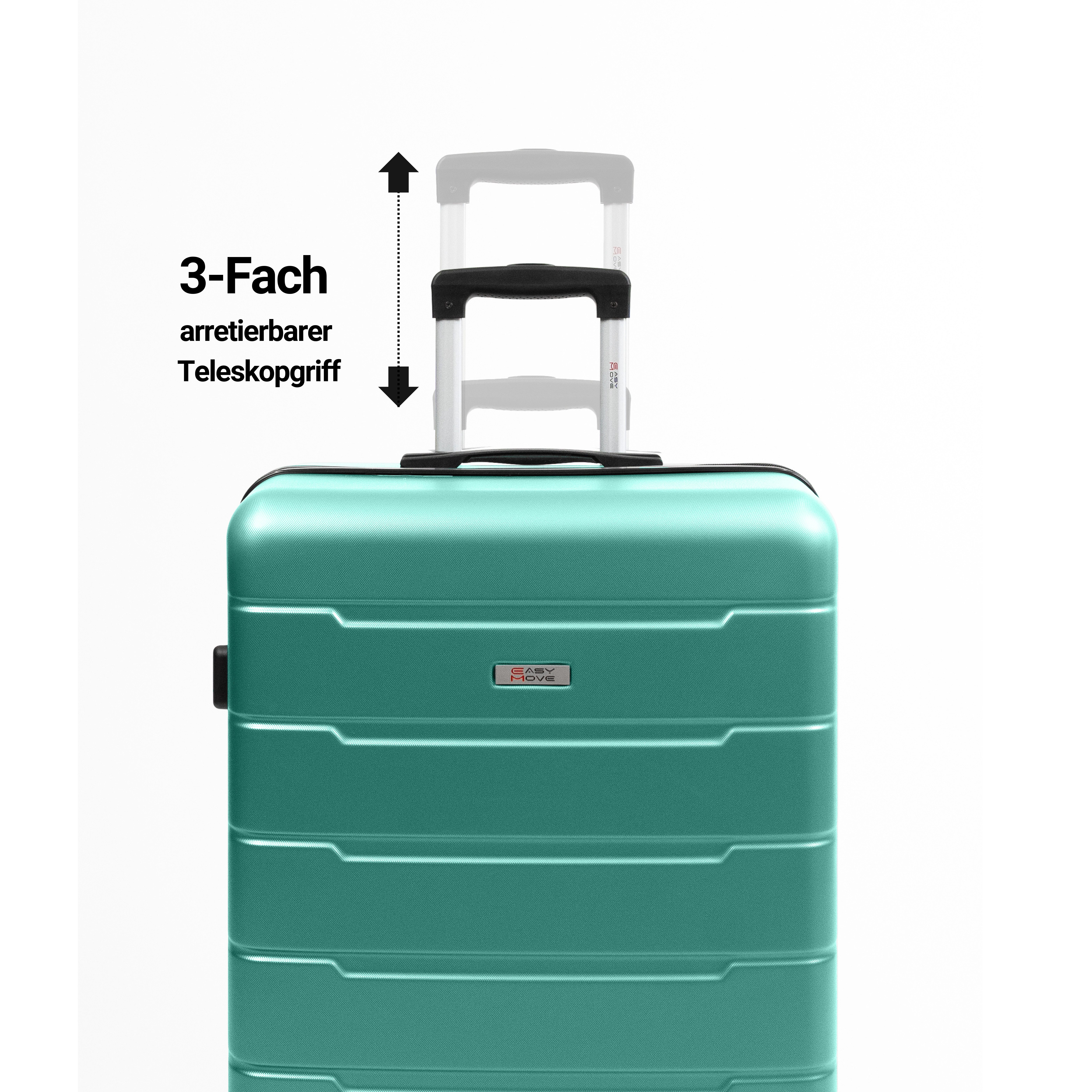Easy Move Hartschalen-Trolley Leichter Rollkoffer YUG günstig online kaufen