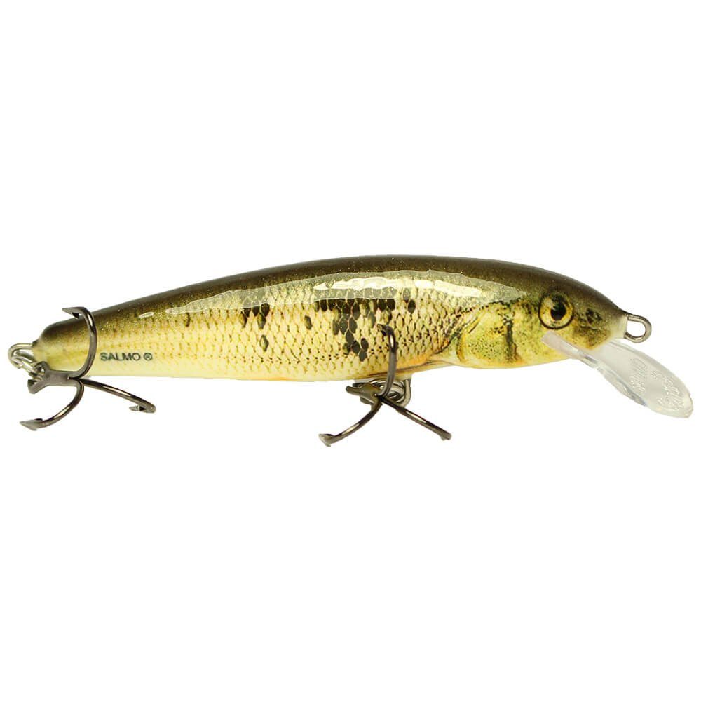 Wounded Dace, Salmo (1-St) Wobbler WOD Crankbait Minnow Salmo Kunstköder