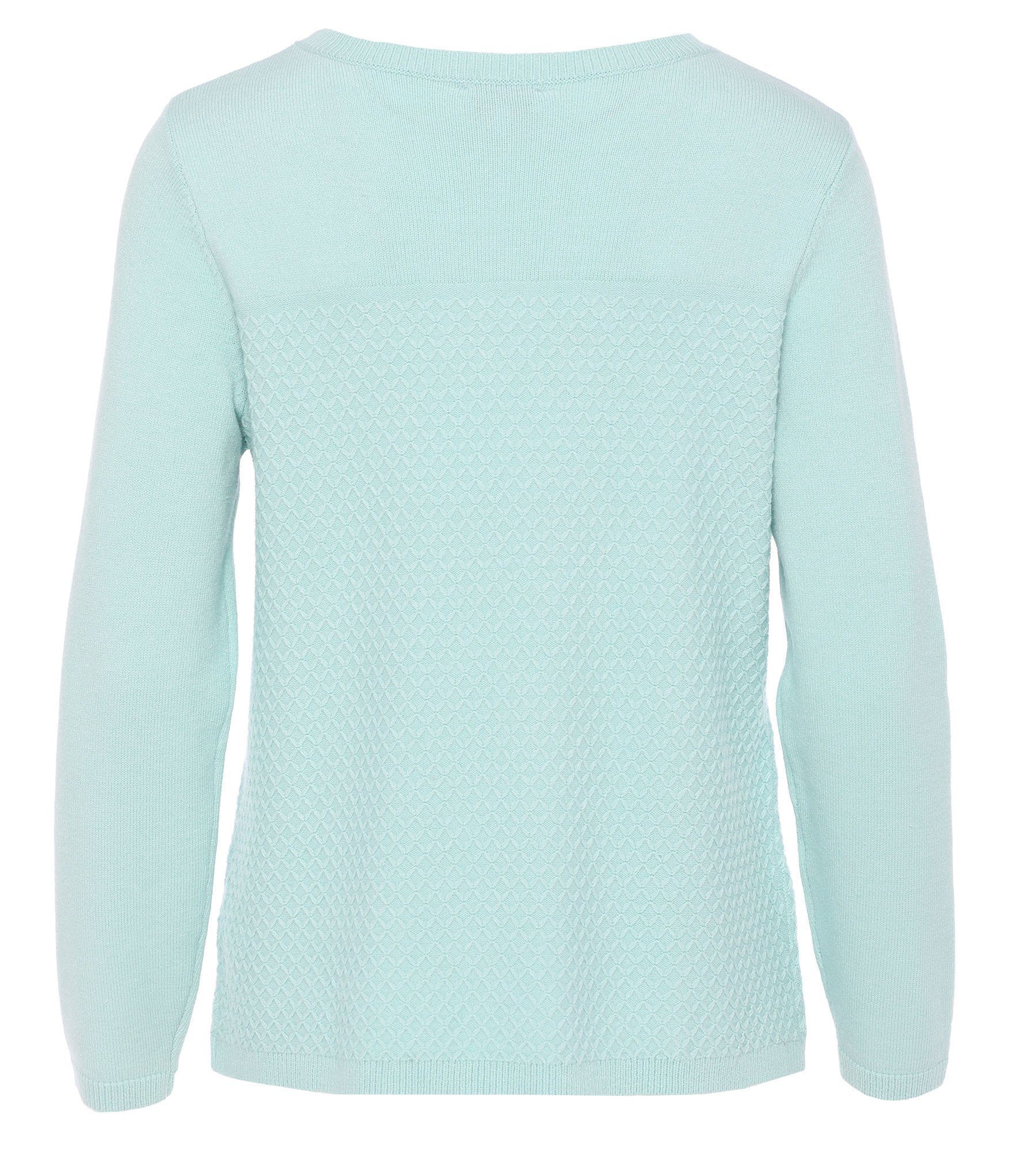 Georg Stiels Strickpullover Langarmshirt koerpernah mit günstig online kaufen