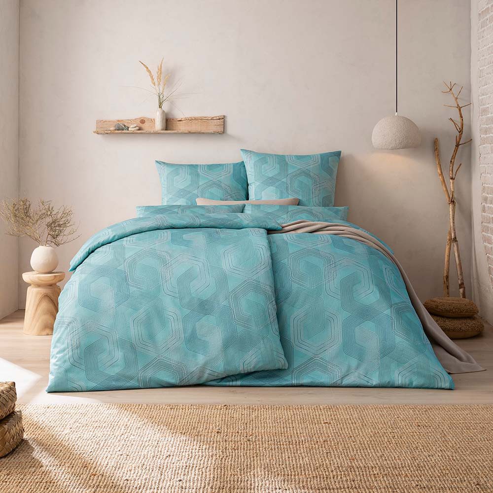 Estella Bettwäsche Sereno, Mako-Satin, 3 teilig günstig online kaufen