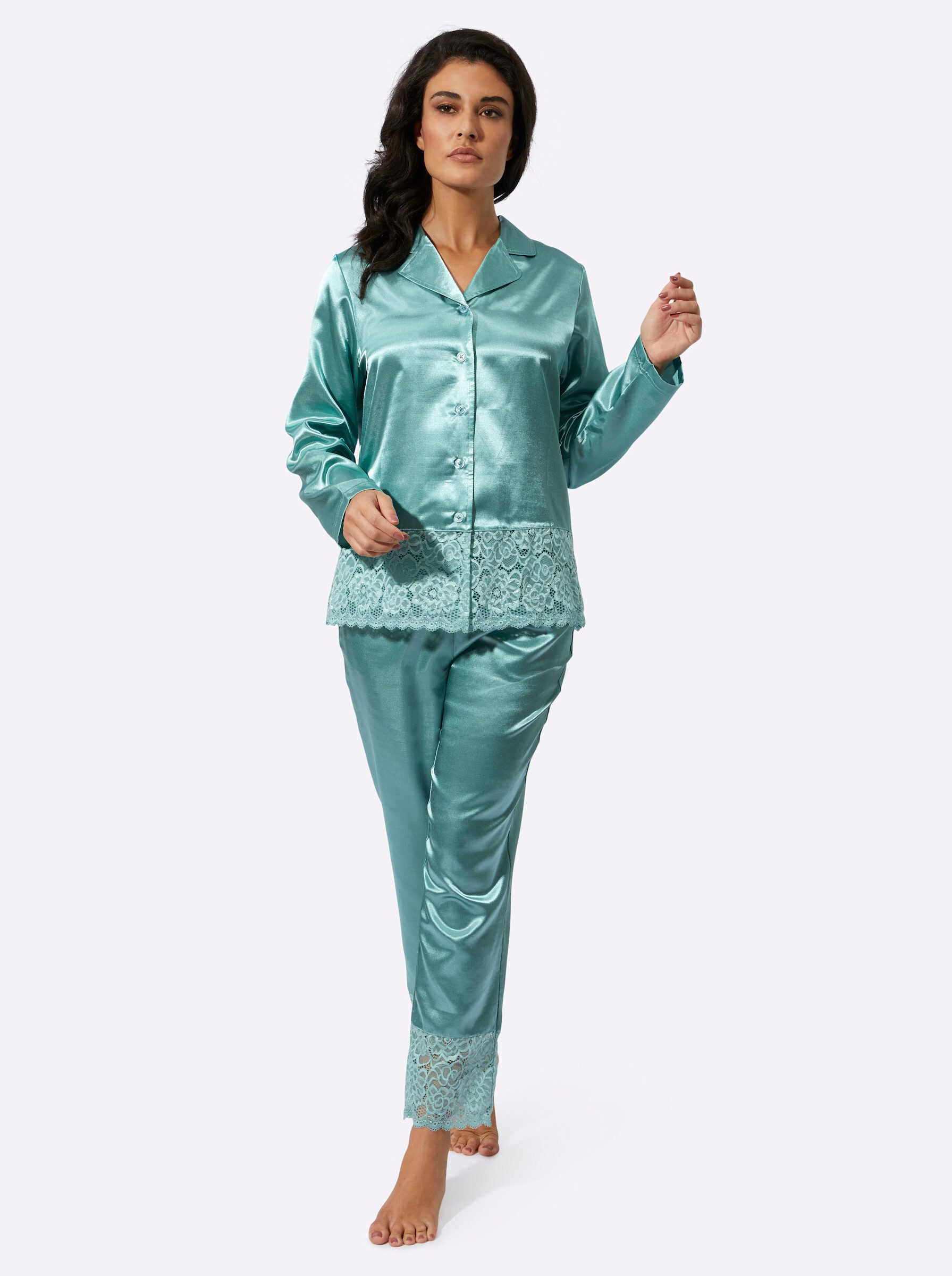 creation L Schlafanzug Pyjama Langarm günstig online kaufen