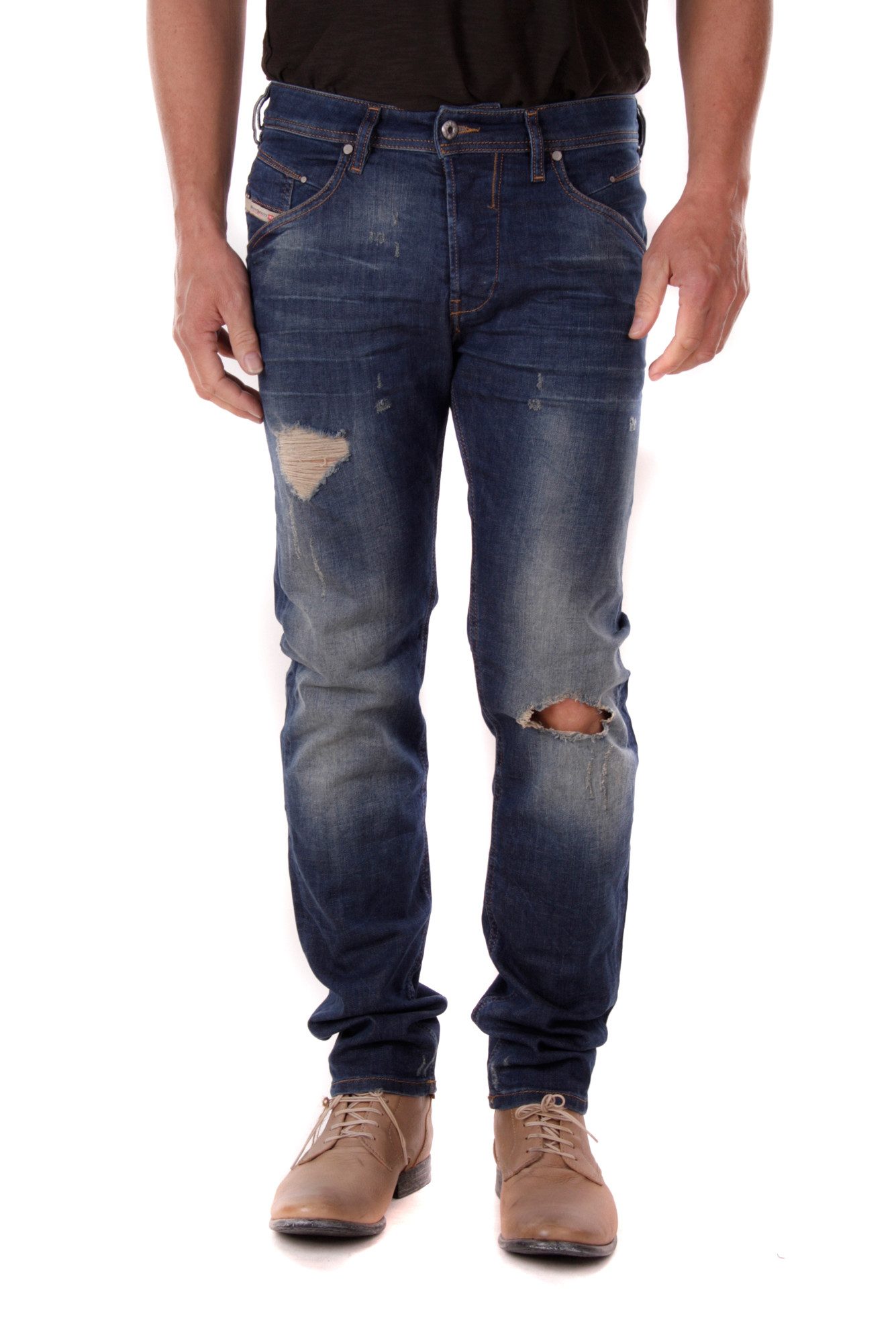 Diesel Slim-fit-Jeans Diesel Belther 084TX Herren günstig online kaufen