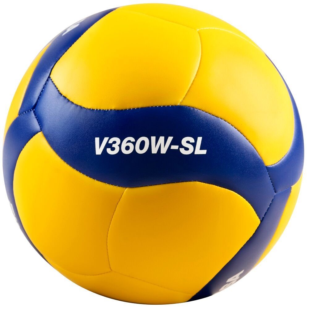 Sehr robust 18-Panelkonstruktion, genäht dank Volleyball Mikasa Volleyball V360W-SL,