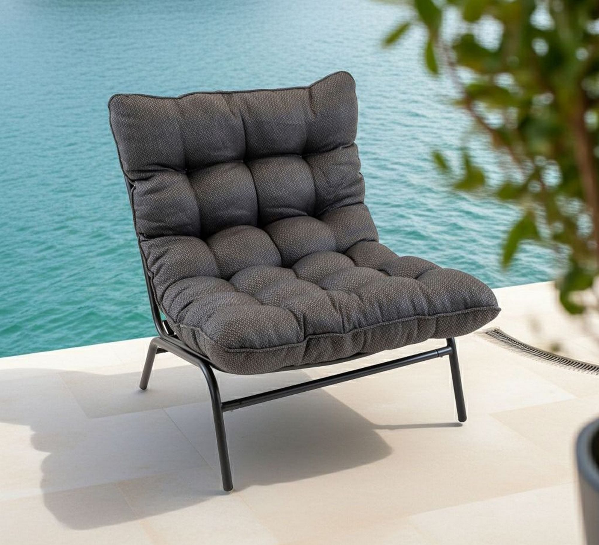 Lesli Living Loungesessel Lesli Living Relaxsessel Zenzi Stone anthrazit/light-grey