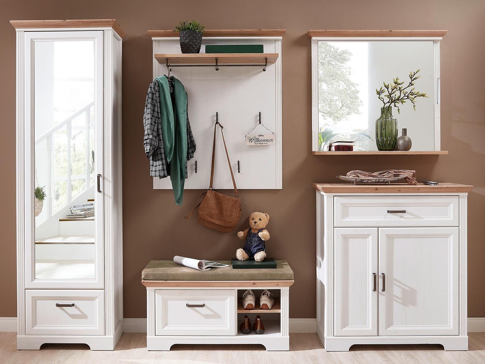 Innostyle Garderoben-Set 280 x 204 x 41 cm (B/H/T), (5-St)