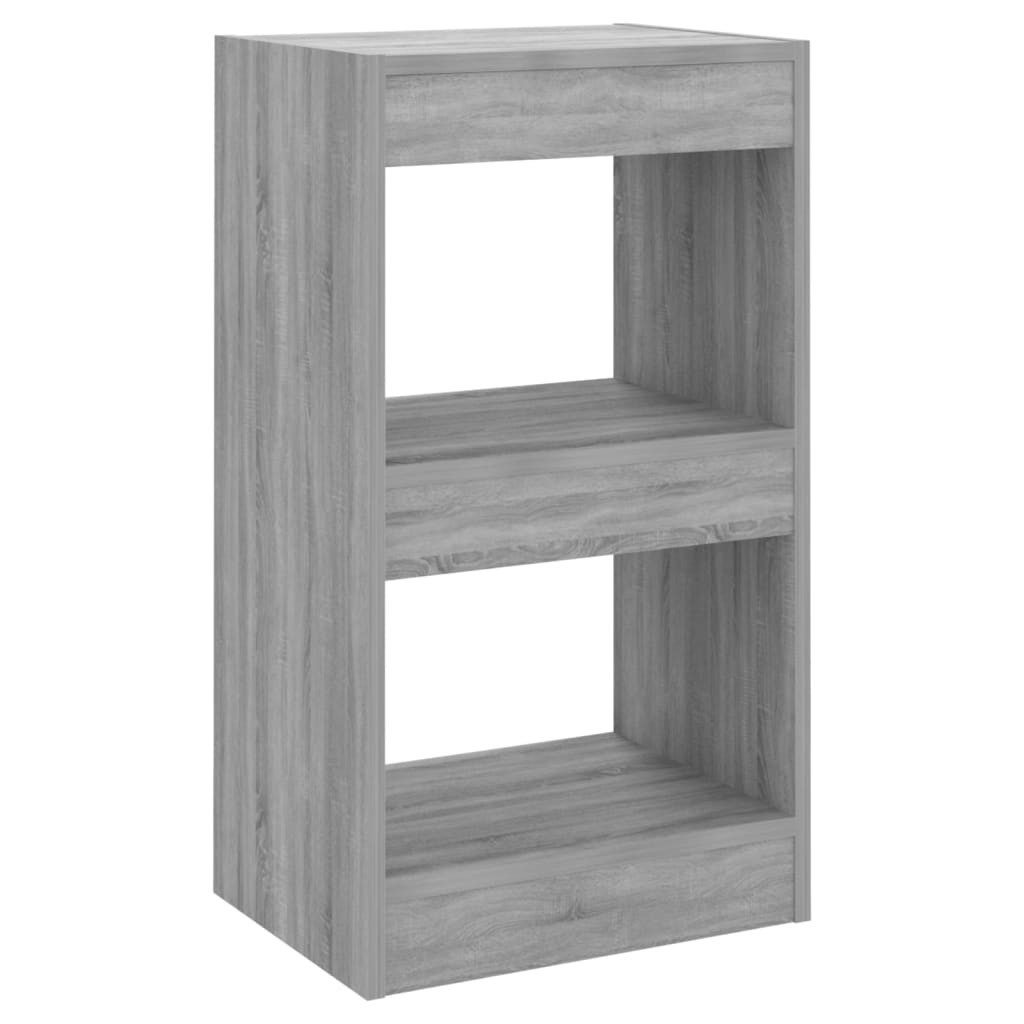vidaXL Bücherregal Bücherregal/Raumteiler Grau Sonoma 40x30x72 günstig online kaufen