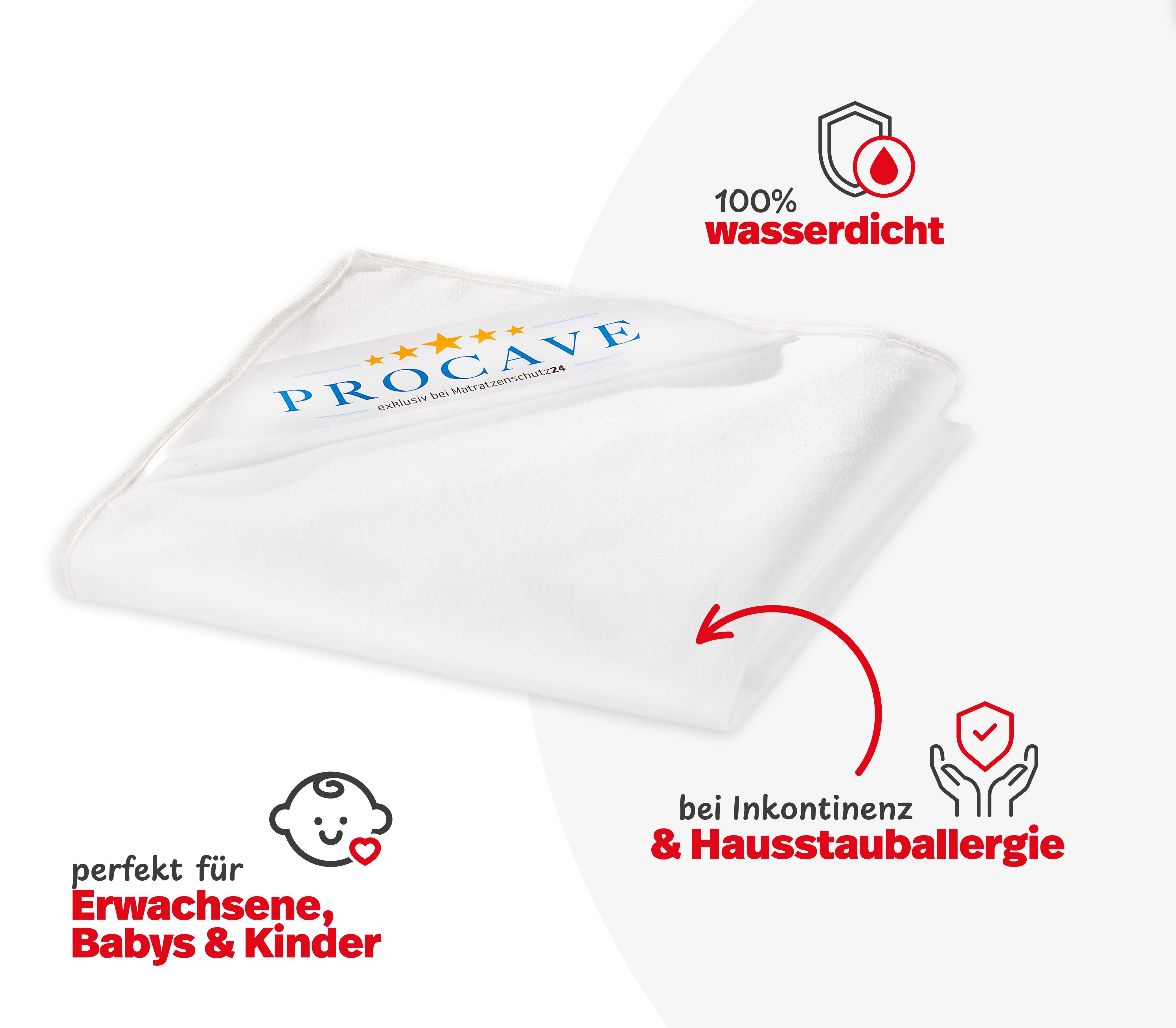 Matratzenauflage wasserdicht atmungsaktiver Matratzentopper Made in Germany günstig online kaufen