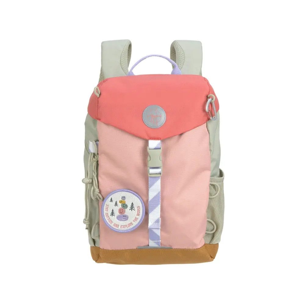 LÄSSIG Kinderrucksack Mini Outdoor Backpack Sunny Explorer rose/pink