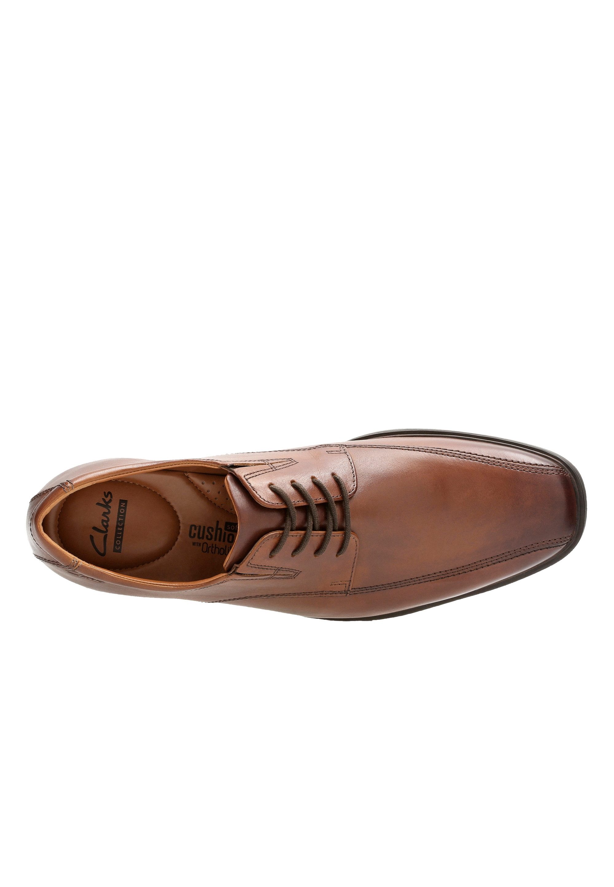 Clarks Tilden Schnürschuh mit innovativem Fußbett