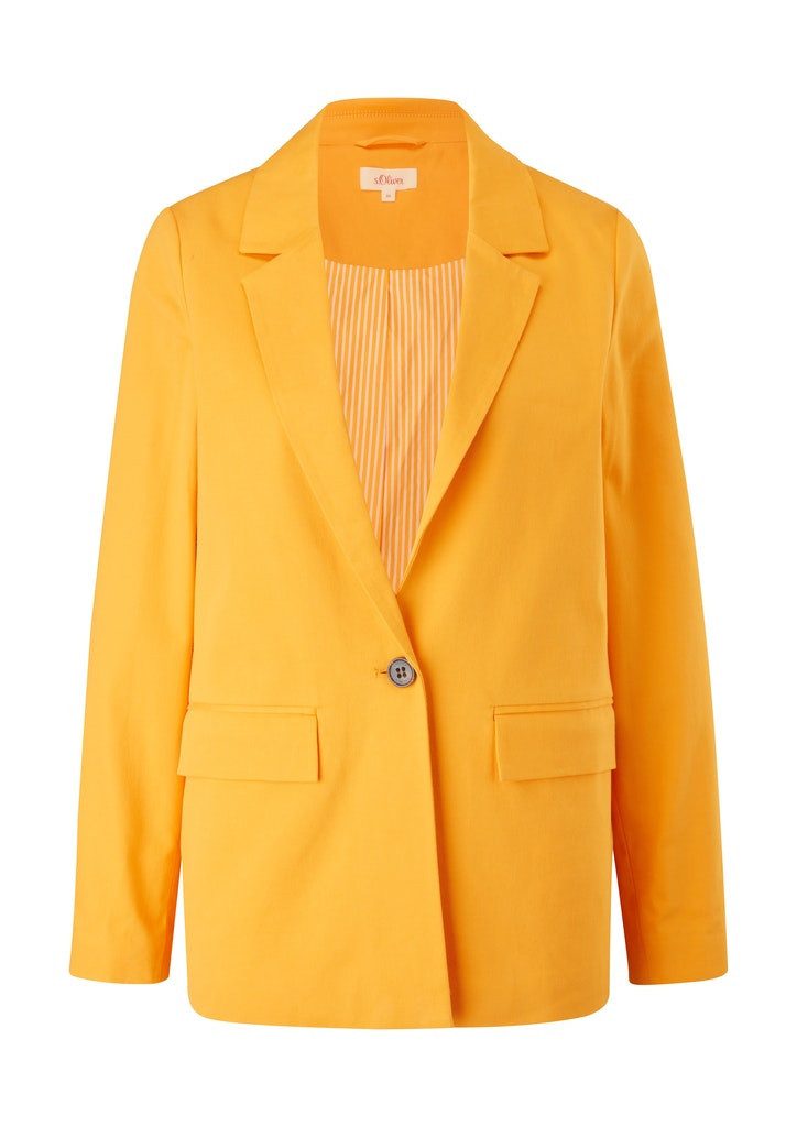 s.Oliver Blusentop Blazer langarm
