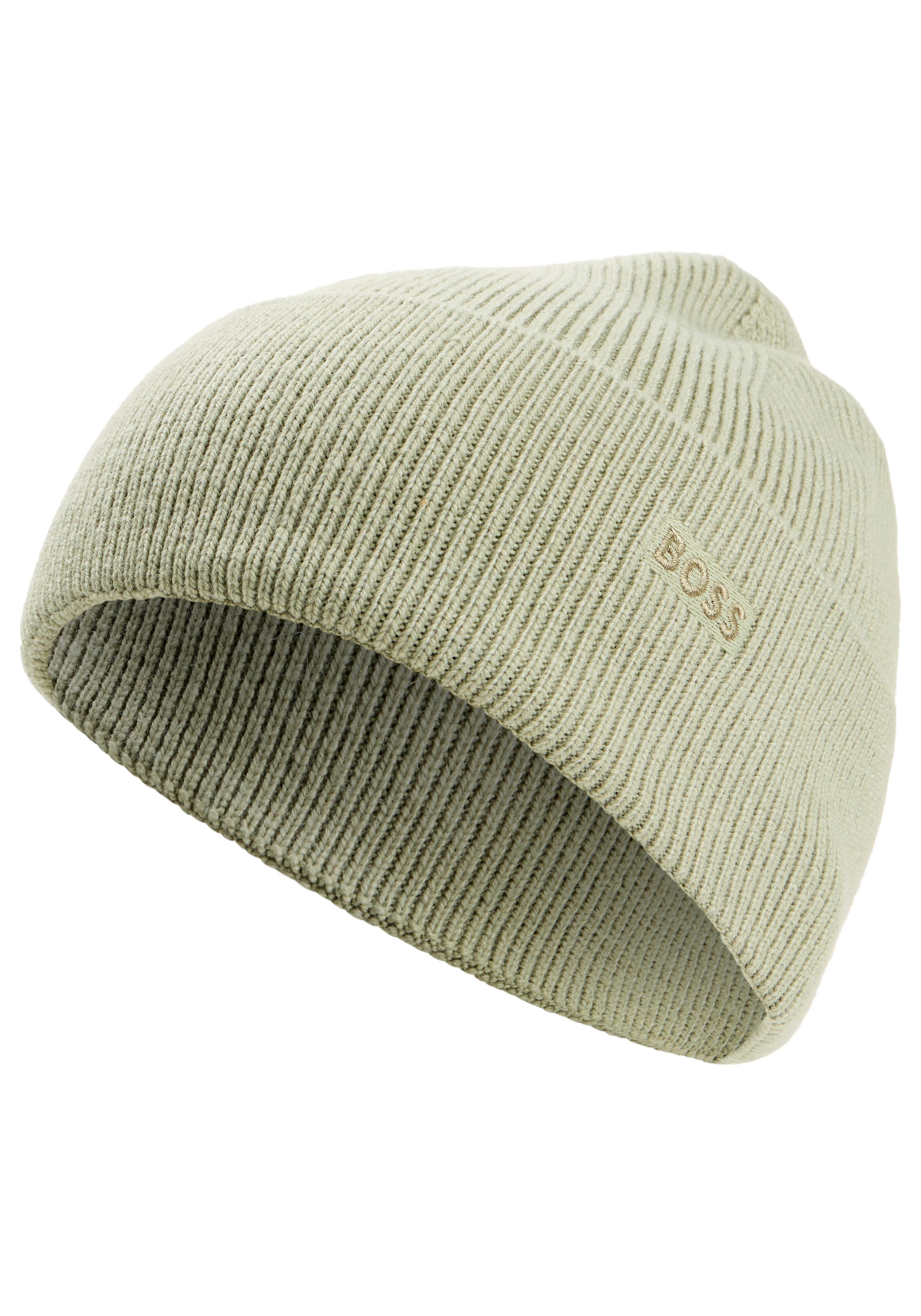 BOSS ORANGE Strickmütze Aldo Hat mit Alpaka, unisex