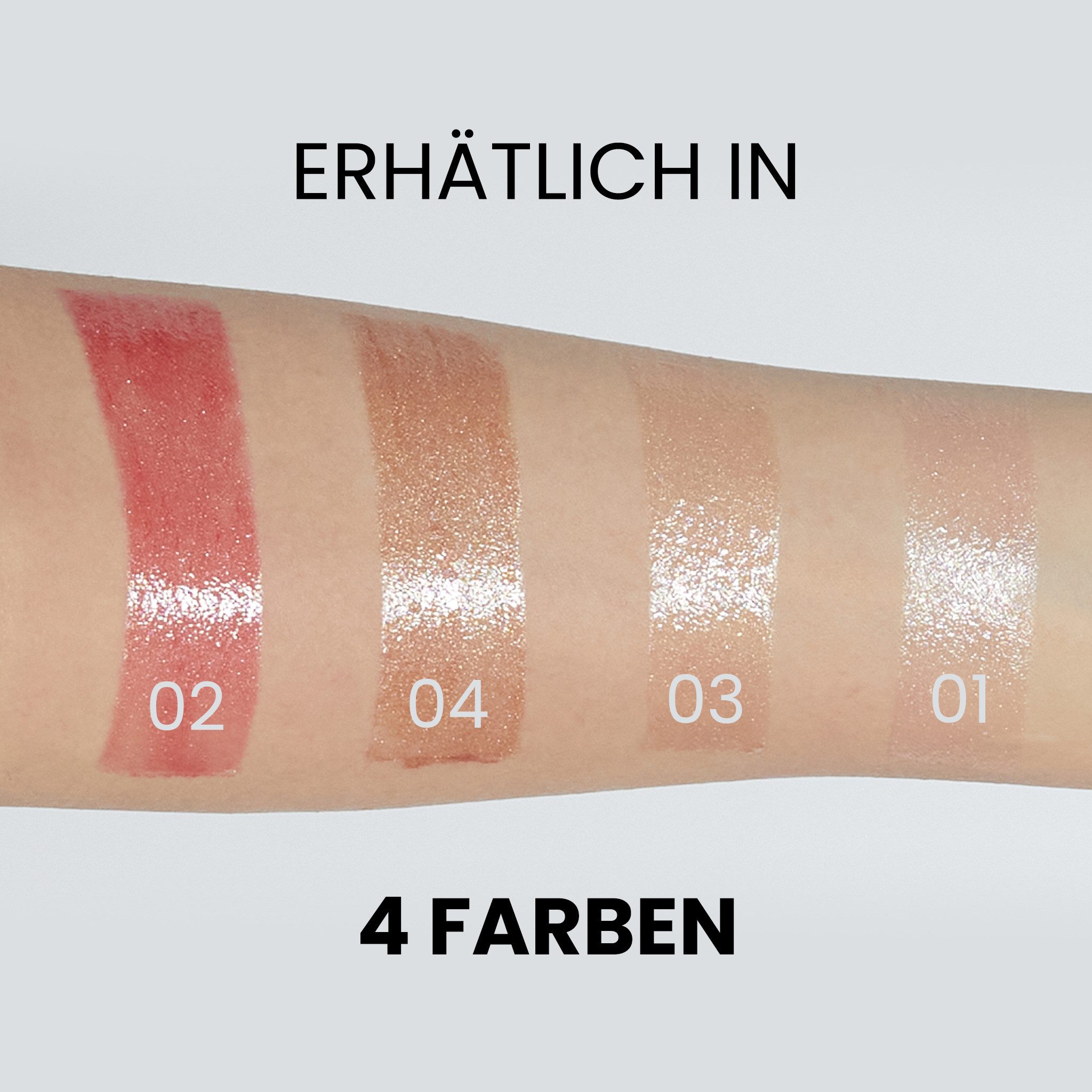 Newwell Lipgloss Liquid Lipgloss Shiny, 1-tlg.