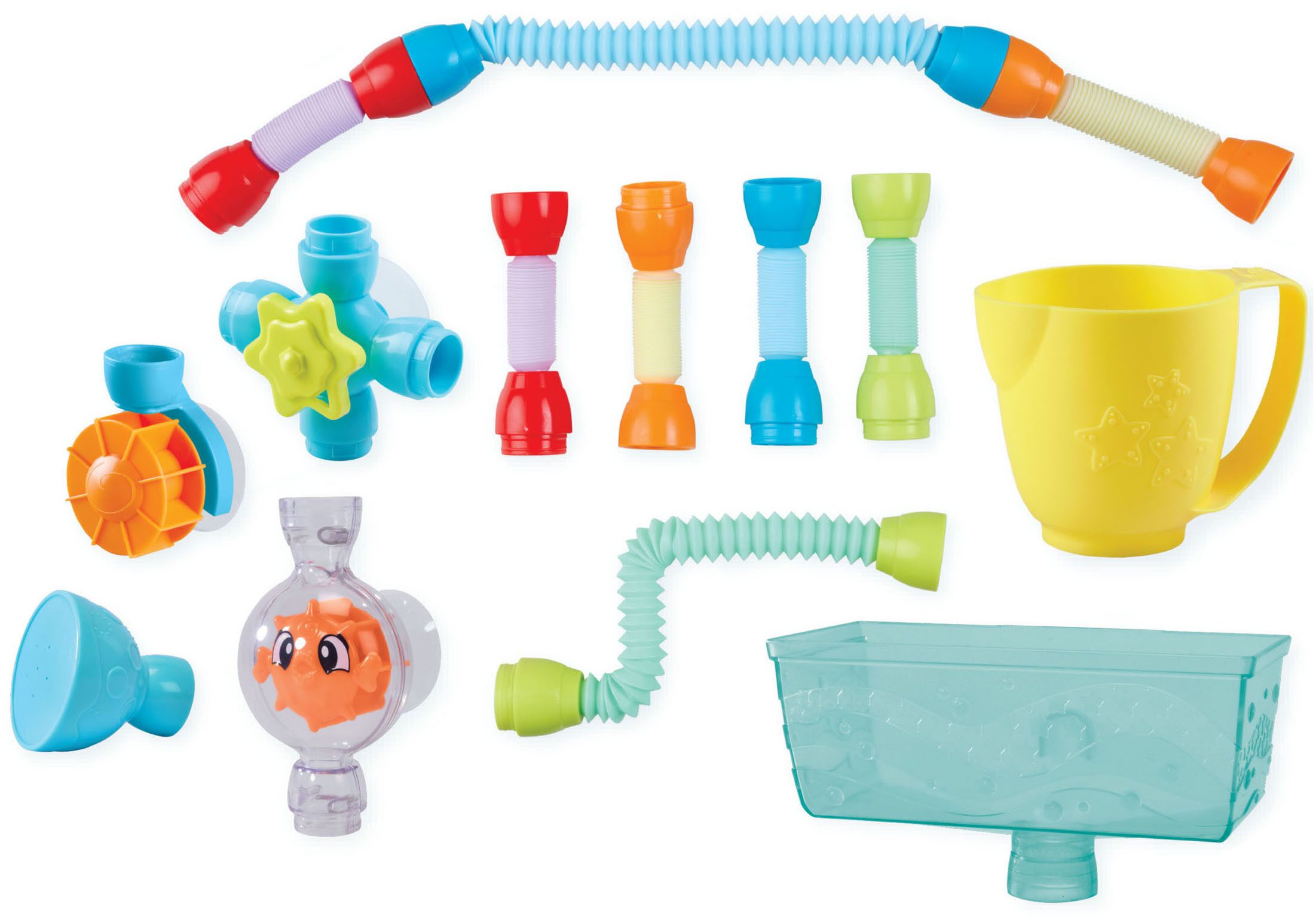SIMBA Lernspielzeug ABC Tub Tubes (Set, 15-St)