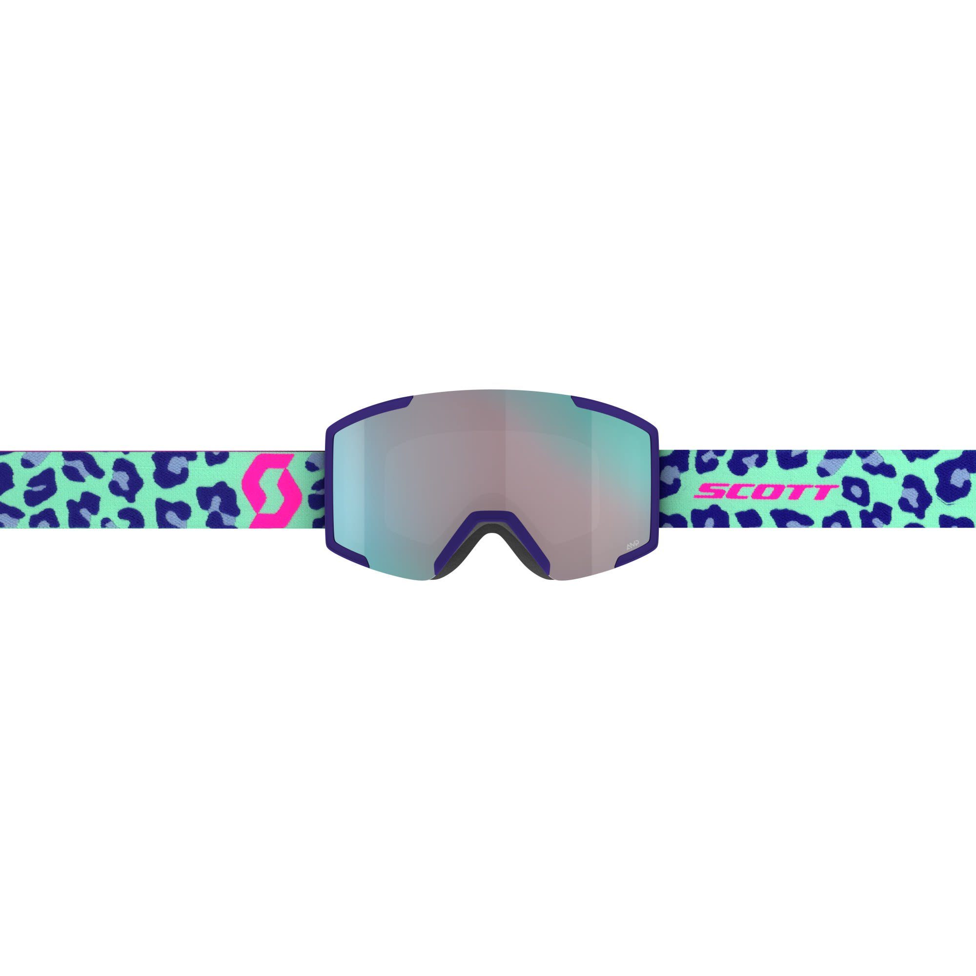 Scott Goggle Chrome Green Neon Accessoires Aqua Shield Pink - Enhancer Mint Skibrille Scott -