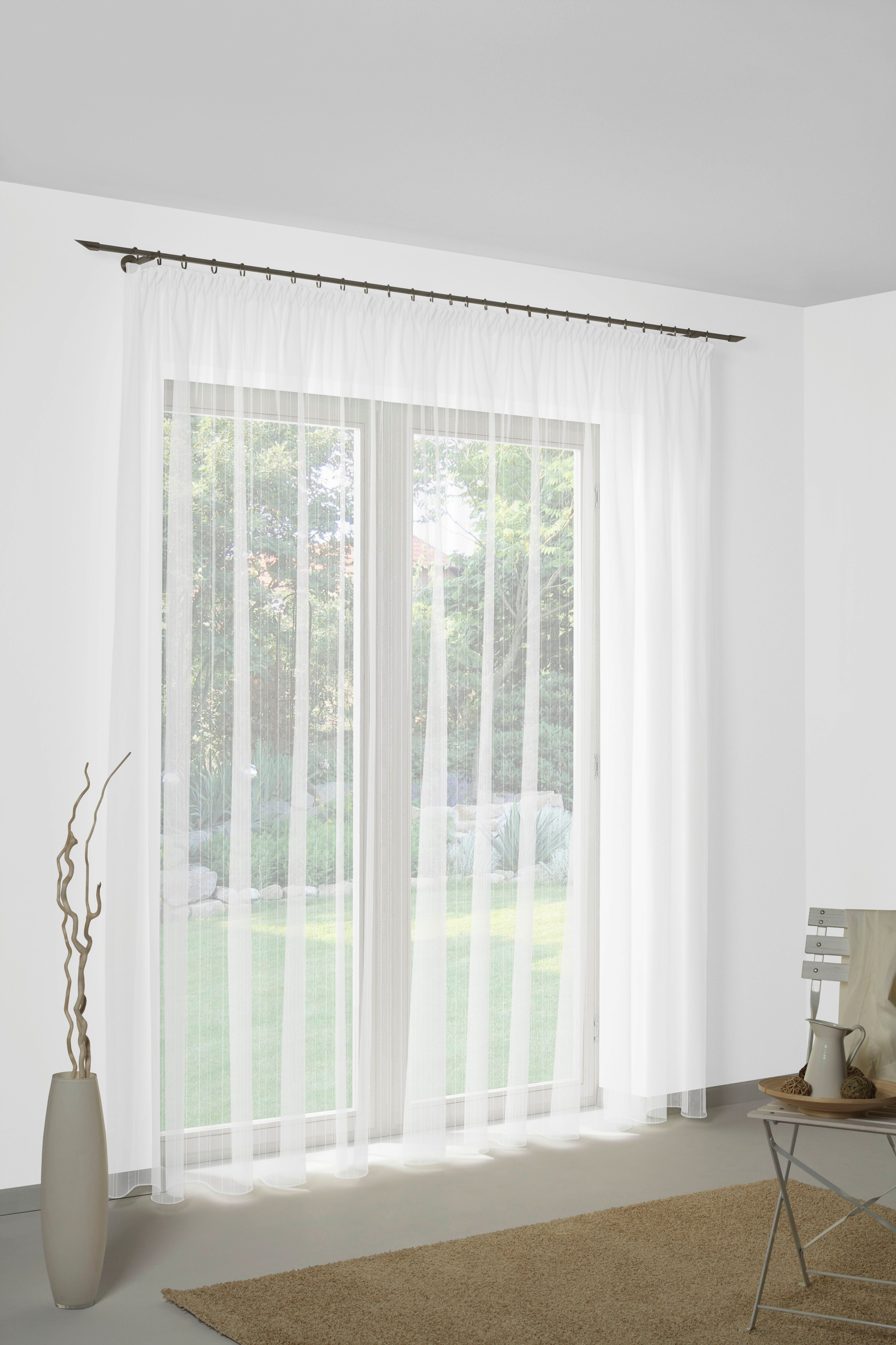 Wirth Gardine Sophia (1 St), Faltenband, halbtransparent günstig online kaufen