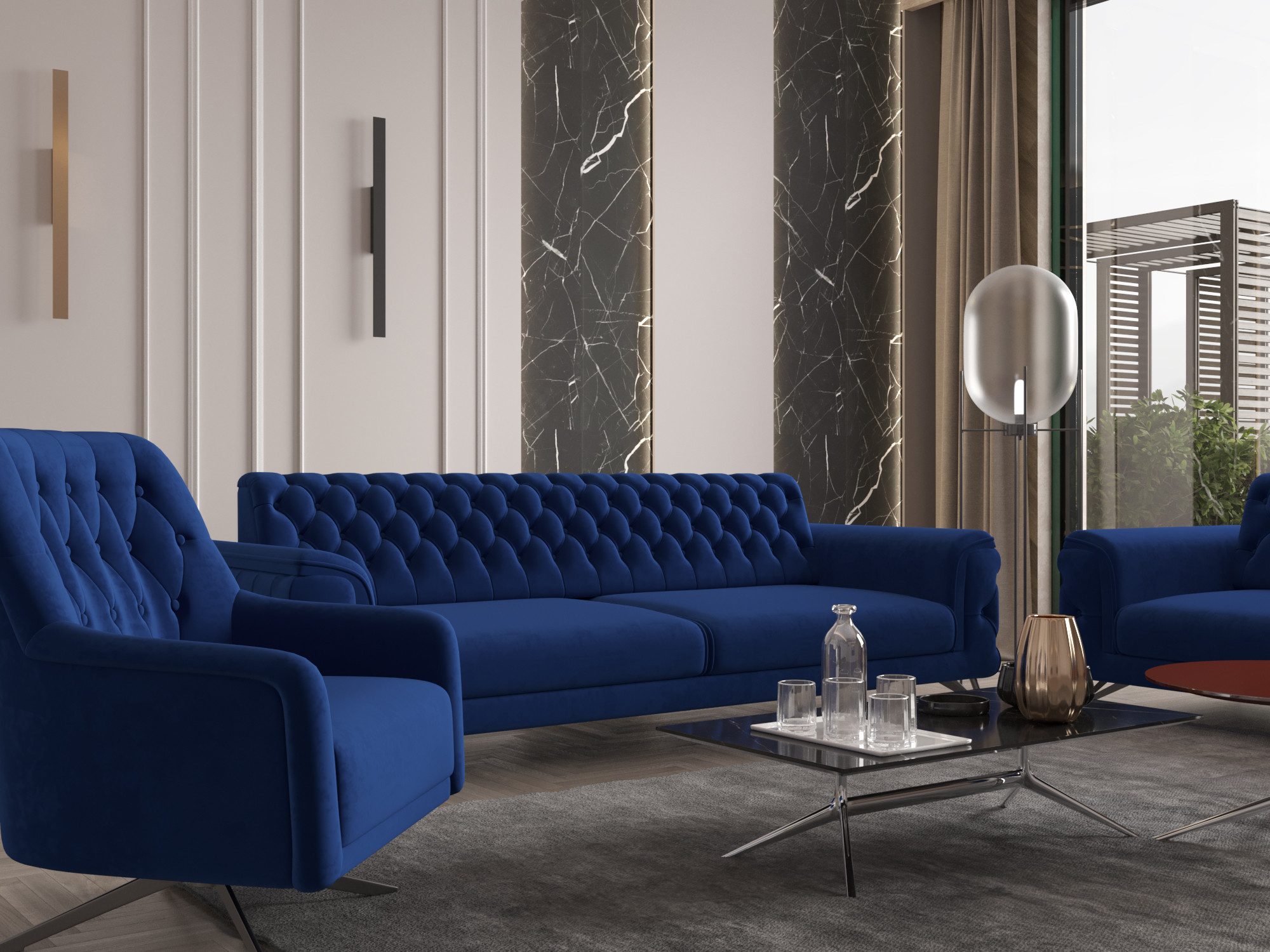 Möbeldreams Sofa Alina Living Kombi-Set günstig online kaufen