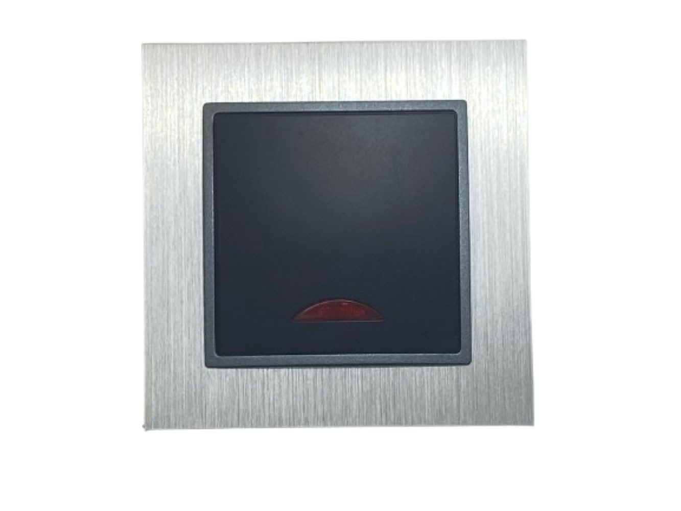 Lichtideen Schalter 2523 ABELKA ALU schwarz Schalter + Kontroll Leuchte 230 Volt (Taster, Schalter, Anennendose, Steckdose mit USB lieferbar)