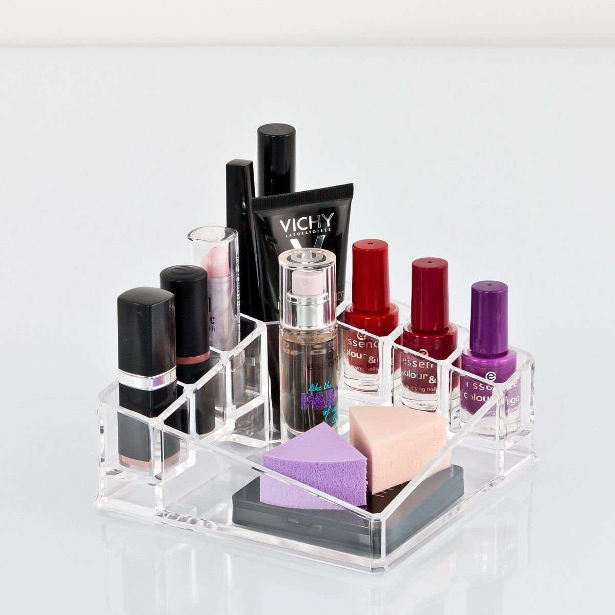 bremermann Make-Up Organizer Kosmetik-Organizer, Make-Up Halter mit 3 verschiedenen Fachgrößen