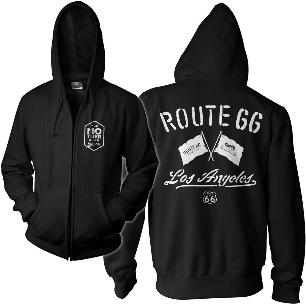 Route 66 Hoodie Los Angeles Big Tall Hoodie