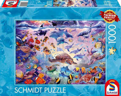 Schmidt Spiele Puzzle Majestät des Ozeans, 1000 Puzzleteile