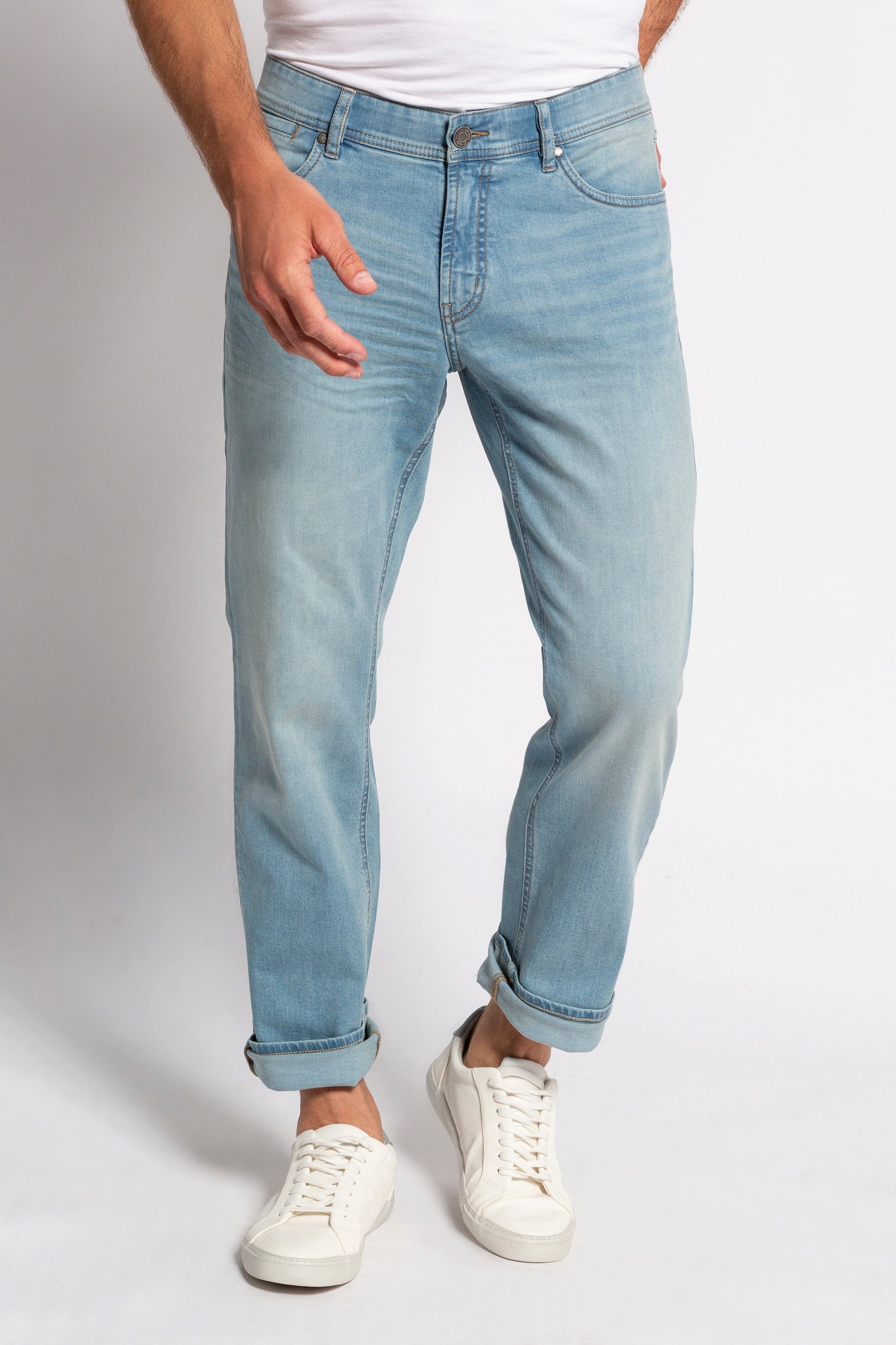 JP1880 Cargohose Jeans Bauchfit Denim bis Gr. 70/35 bleached denim