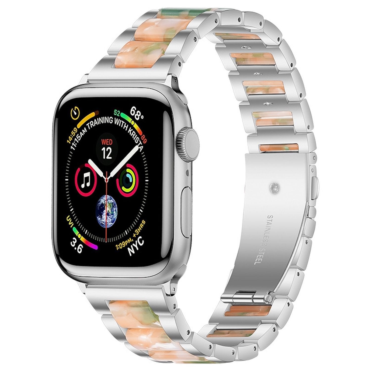 Wigento Smartwatch-Armband Für Apple Watch Series 11 10 46mm / Ultra 3 2 1 günstig online kaufen