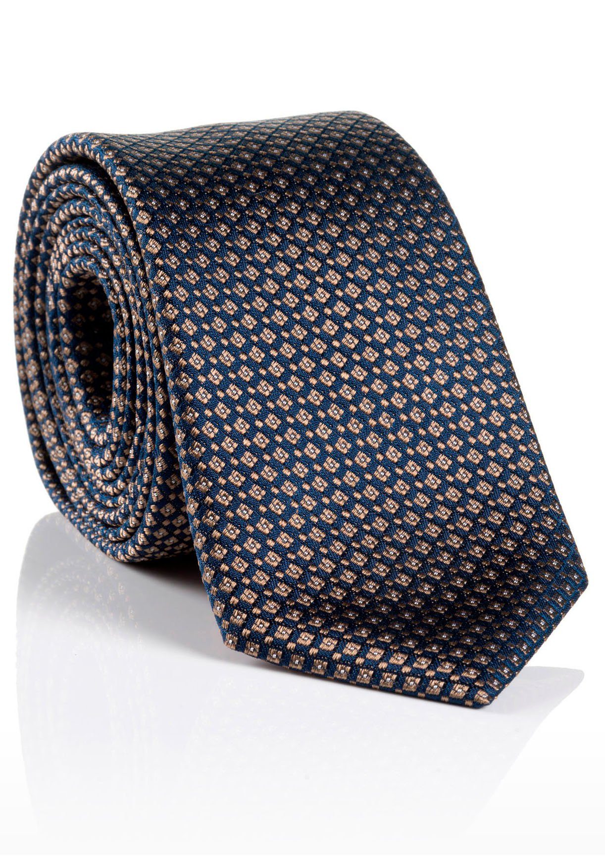 Krawatte Seide, LIANO reiner aus Minimal-Design,Pastellfarben MONTI Krawatte