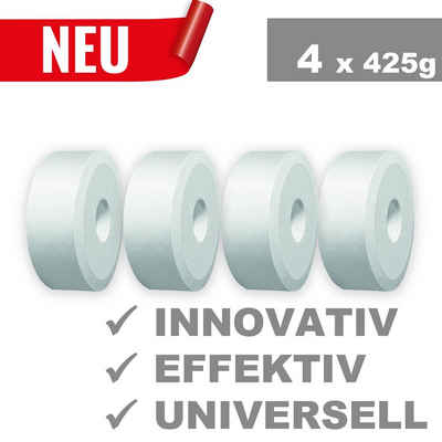 BlueCraft Luftentfeuchter-Nachfüllpack Nachfüller Schlafzimmer Wohnung gegen Schimmel, Entfeuchter Granulat Tabs mit Loch 8x 425g für Raumentfeuchter